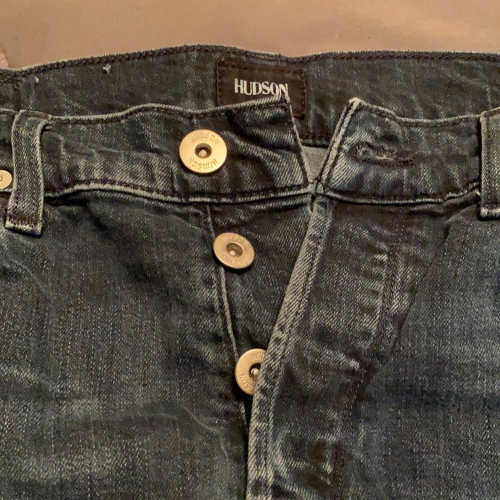 Hudson AXL Skinny Jeans for Men - Buttonfly